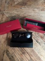 Cartier panthere zwart/paarse glazen, Sieraden, Tassen en Uiterlijk, Overige merken, Zonnebril, Zwart, Ophalen of Verzenden