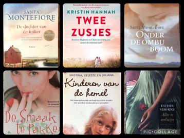 6 prachtige boeken o.a. Kristin Hannah - twee zusjes. beschikbaar voor biedingen