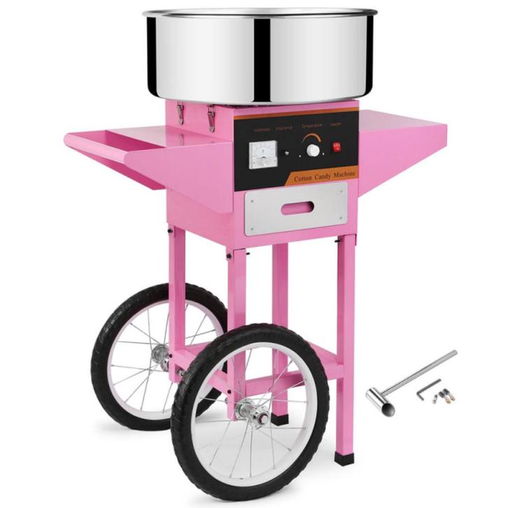 Suikerspinmachine huren in Hoogvliet – €40,50, Hobby en Vrije tijd, Feestartikelen | Verhuur, Zo goed als nieuw, Verjaardag, Ophalen