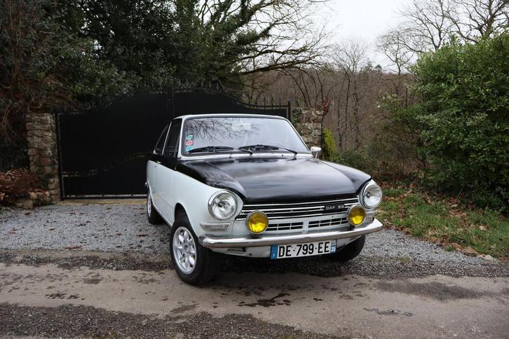 Daf 55 coupe 1972, Auto's, Oldtimers, Particulier, Daf, Benzine, Coupé, Automaat, Wit, Zwart, Achterwielaandrijving, Onderhoudsboekje