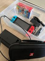 Nintendo Switch met Games en Accessoires, Met 2 controllers, Ophalen of Verzenden, Switch Original, Gebruikt