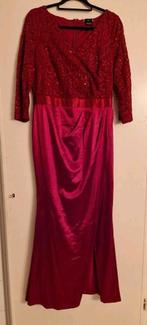 Elegante rode avondjurk - Maat 40, Maat 38/40 (M), Ophalen of Verzenden, Zo goed als nieuw, Rood
