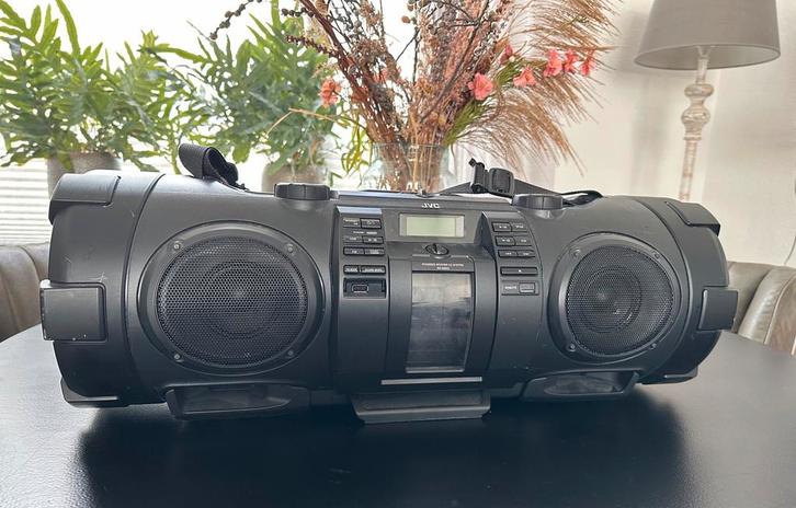 JVC RV-NB52 Portable Boombox / Ghettoblaster, Audio, Tv en Foto, Radio's, Gebruikt, Met cd-speler, Ophalen of Verzenden