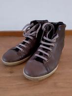 Ecco gympen - bruin leer - mt 40, Kleding | Dames, Schoenen, Ecco, Bruin, Ophalen of Verzenden, Sneakers of Gympen