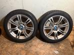 BMW F10/F11 Velgen met Winterbanden, Ophalen, 18 inch, Banden en Velgen, Winterbanden