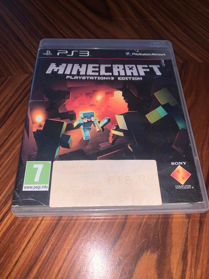 Minecraft PS3 - Avontuurlijk Bouwen!, Spelcomputers en Games, Games | Sony PlayStation 3, Gebruikt, Avontuur en Actie, 2 spelers