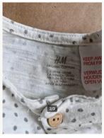 Crèmekleurige boxpakje met grijze stippen Maat 56 h3, H&M, Jongetje of Meisje, H&M, Onbekend