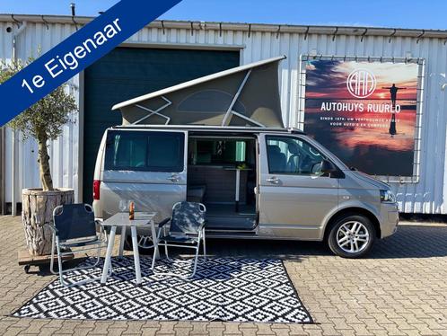 Volkswagen California T5 180PK AUTOMAATEuro5 Youngtimer verd, Caravans en Kamperen, Campers, Bedrijf, Bus-model, tot en met 5