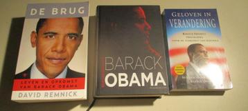 3 Mooie Boeken van en over Barack Obama beschikbaar voor biedingen