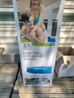 Intex zwembad 3,7 meter met veel extra’s klaar voor gebruik, Tuin en Terras, Ophalen, Gebruikt, Rond, Opzetzwembad