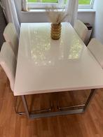 Eettafel en stoelen, Ophalen, Zo goed als nieuw