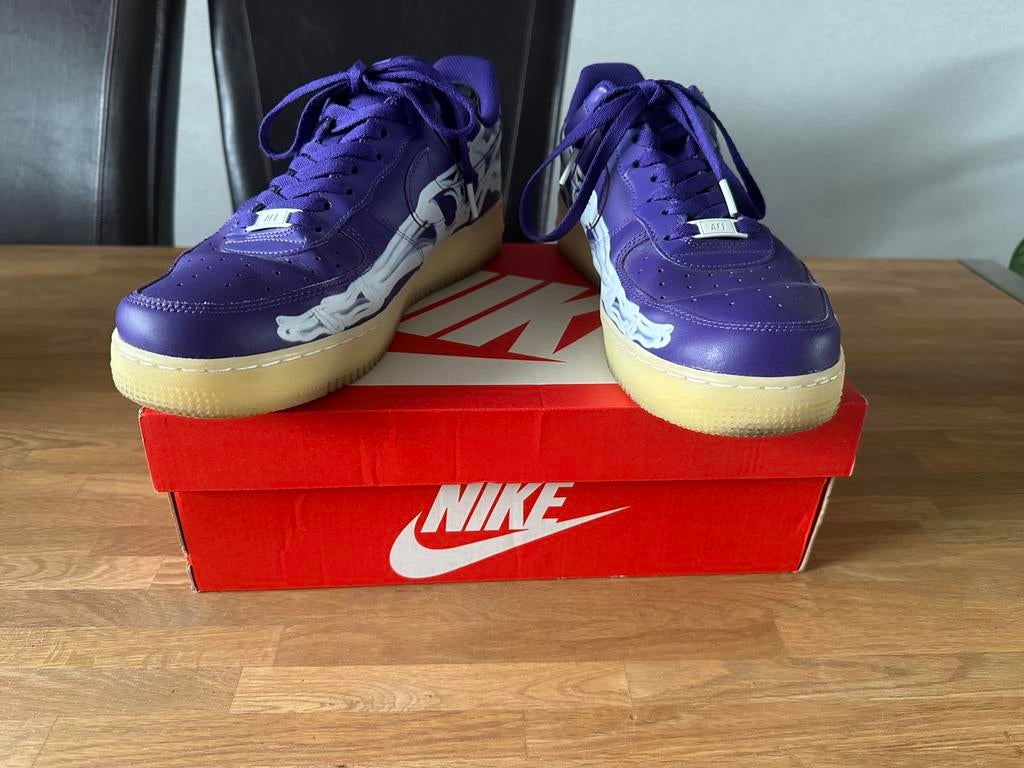 Nike Air Force 1 ‘07 Skeleton mt45.5, Overige kleuren, Ophalen of Verzenden, Sneakers of Gympen, Zo goed als nieuw