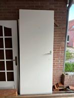 Partij van 10 voornamelijk hardhouten binnendeuren, Ophalen, Gebruikt, Minder dan 80 cm, Binnendeur