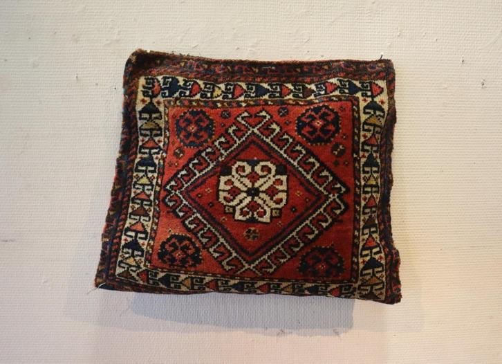 Perzisch kussen Shiraz, Antiek en Kunst, Antiek | Kleden en Textiel, Ophalen of Verzenden