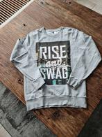 Te koop heren sweater, kleur grijs met opdruk maat M, merk D, Kleding | Heren, Maat 48/50 (M), Ophalen of Verzenden, Zo goed als nieuw