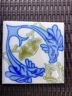 34 bijzondere antieke wandtegels met vissen 15x15cm, Ophalen