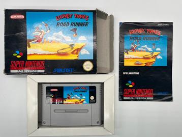 Looney Tunes Road Runner Super Nintendo SNES PAL (NOE) CIB beschikbaar voor biedingen