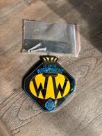 Wegenwacht Embleem met Bevestigingsmateriaal, Ophalen of Verzenden, Zo goed als nieuw