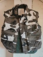 Camouflage bodywarmer XS, Ophalen of Verzenden, Gedragen, Maat 46 (S) of kleiner, Grijs