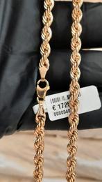 gouden rope ketting met kruis 18kt, Www.bredajuwelier.nl, Nieuw, Ophalen of Verzenden, Www.bredajuwelier.nl