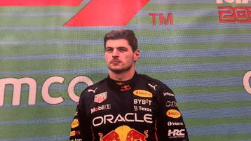 Max Verstappen 2x3 meter Formule 1 doek! beschikbaar voor biedingen