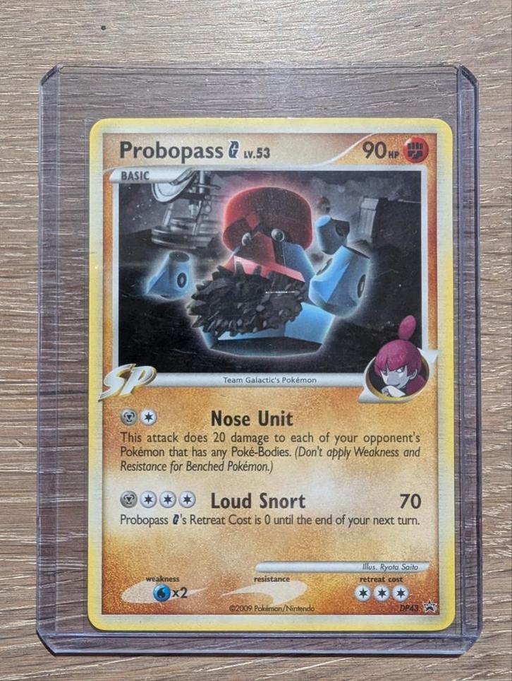 Probopass G Promo DP43, Hobby en Vrije tijd, Verzamelkaartspellen | Pokémon, Zo goed als nieuw, Losse kaart, Foil, Ophalen of Verzenden