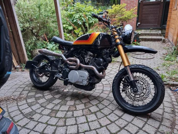 Custom TR1 scrambler, Motoren, Motoren | Yamaha, Particulier, Naked bike, meer dan 35 kW, 2 cilinders, Minimaal motorrijbewijs A2