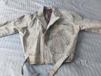 Zware, leren jack, motor model, vintage, Ophalen of Verzenden, Gedragen, Maat 56/58 (XL), Zwart