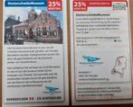 Oosterschelde Museum 25% korting p.p., Tickets en Kaartjes, Musea, Kortingskaart, Drie personen of meer