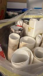 Gratis restjes behang, Ophalen, Minder dan 10 m², Wit