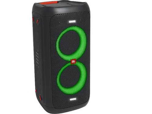 Te huur: JBL PartyBox 100 (Draagbare Bluetooth-luidspreker), Hobby en Vrije tijd, Feestartikelen | Verhuur, Zo goed als nieuw