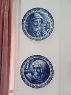 set Delfts blauwe wandborden (opa&oma), Ophalen