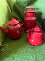 Vintage Emaille Set - Ero Romania #cadeau#kerst#sinterklaas, Antiek en Kunst, Ophalen of Verzenden