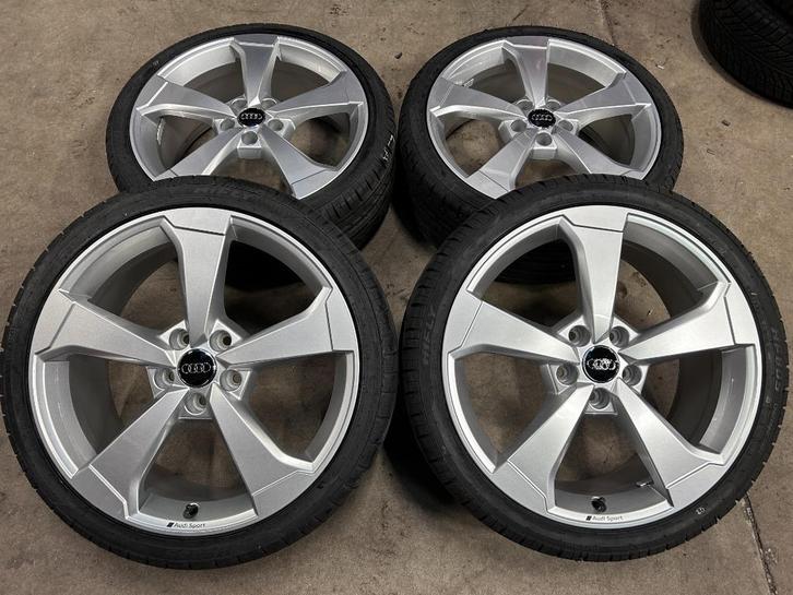 19 inch originele rotor velgen + zomerbanden Audi A3 S3 RS3, Auto-onderdelen, Banden en Velgen, Banden en Velgen, Zomerbanden