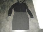 Atmosphere Aparte Voile Stretch Jurk maat 48 ZGAN, Atmosphere, Verzenden, Zwart, Maat 46/48 (XL) of groter