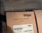 Dräger Masker + 2 Filters (RD40) - Nieuw, Doe-het-zelf en Verbouw, Adembescherming, Ophalen of Verzenden, Nieuw, Halfgelaatsmaskers