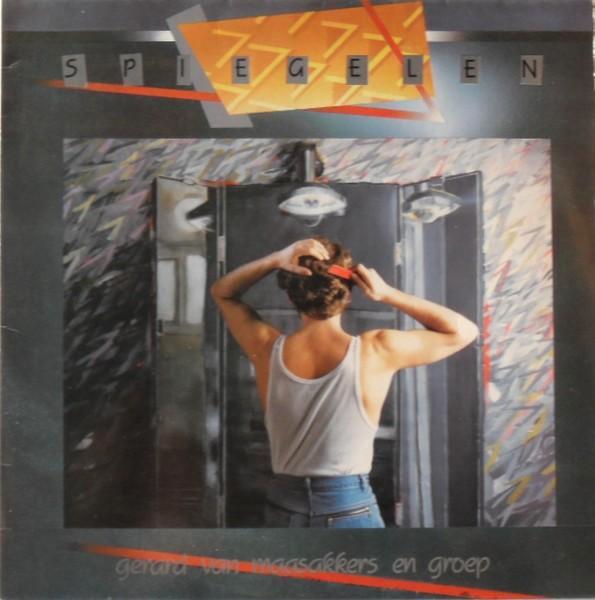 LP - Gerard van Maasakkers - Spiegelen, Cd's en Dvd's, Vinyl | Nederlandstalig, Zo goed als nieuw, Streekmuziek, 12 inch, Ophalen of Verzenden