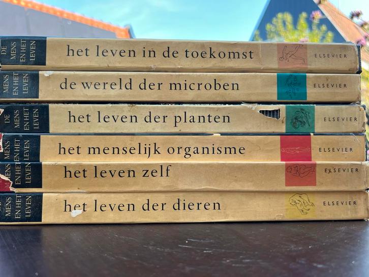 Biologische Encyclopedie - Elsevier - De Mens en het Leven, Boeken, Encyclopedieën, Gelezen, Algemeen, Ophalen of Verzenden