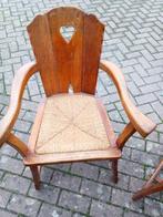 Twee Amsterdamse school jaren 60-70 handgemaakte stoelen., Antiek en Kunst, Ophalen of Verzenden