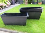 4 stuks set plastic bloempotten, Tuin en Terras, Bloempotten, Ophalen, Kunststof, Gebruikt, 40 cm of meer