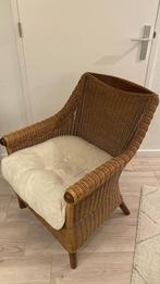 fauteuil, Riet of Rotan, Minder dan 75 cm, Zo goed als nieuw, 50 tot 75 cm