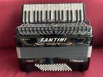Z.g.a.n. Fantini accordeon . 72 bas .3 korig . Musette ., Muziek en Instrumenten, Accordeons, Overige merken, 72-bas, Zo goed als nieuw