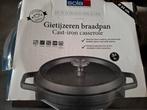 Sola gietijzeren braadpan, Huis en Inrichting, Keuken | Potten en Pannen, Ophalen of Verzenden, Nieuw, Gietijzer, Koekenpan of Braadpan