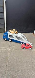 Vrachtwagen met 2 auto's, Sieraden, Tassen en Uiterlijk, Ophalen, Gebruikt, Overige materialen, Overige merken