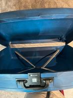 Blauwe Delsey Koffer, Ophalen, Gebruikt, Hard kunststof, Slot