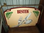 Vintage uithangbord bestek, Antiek en Kunst, Curiosa en Brocante, Ophalen