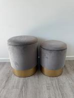 Westwing opbergpoefjes, Ophalen of Verzenden, Zo goed als nieuw, Rond, Minder dan 50 cm