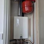 REMEHA AVANTA 28C VERWARMINGSKETEL + DRUKVAT + DIV MATERIAAL, Doe-het-zelf en Verbouw, Ophalen, 30 tot 80 cm, Gebruikt, Cv-ketel of Combi-ketel