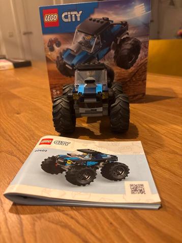 Lego City Monster Truck 60402 beschikbaar voor biedingen