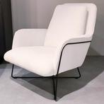 Inhouse Fauteuil Olanto Beige Stof Trendy, Huis en Inrichting, Fauteuils, Ophalen, Nieuw, 75 tot 100 cm, 50 tot 75 cm